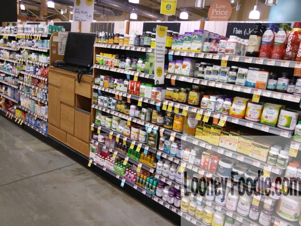 Whole Foods Market vitamins section