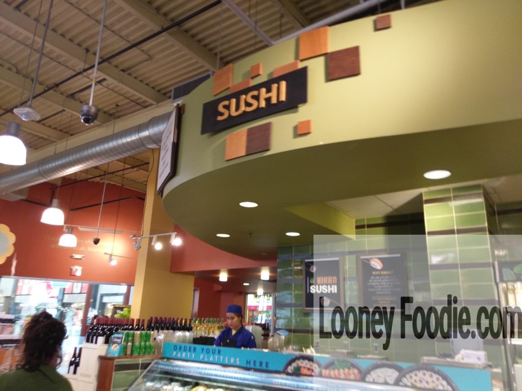 Whole foods market sushi counter