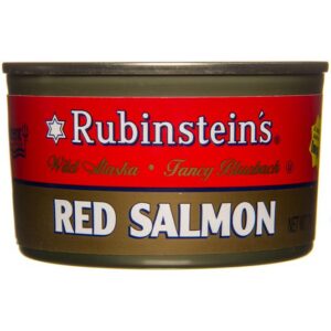 Rubensteins canned red salmon